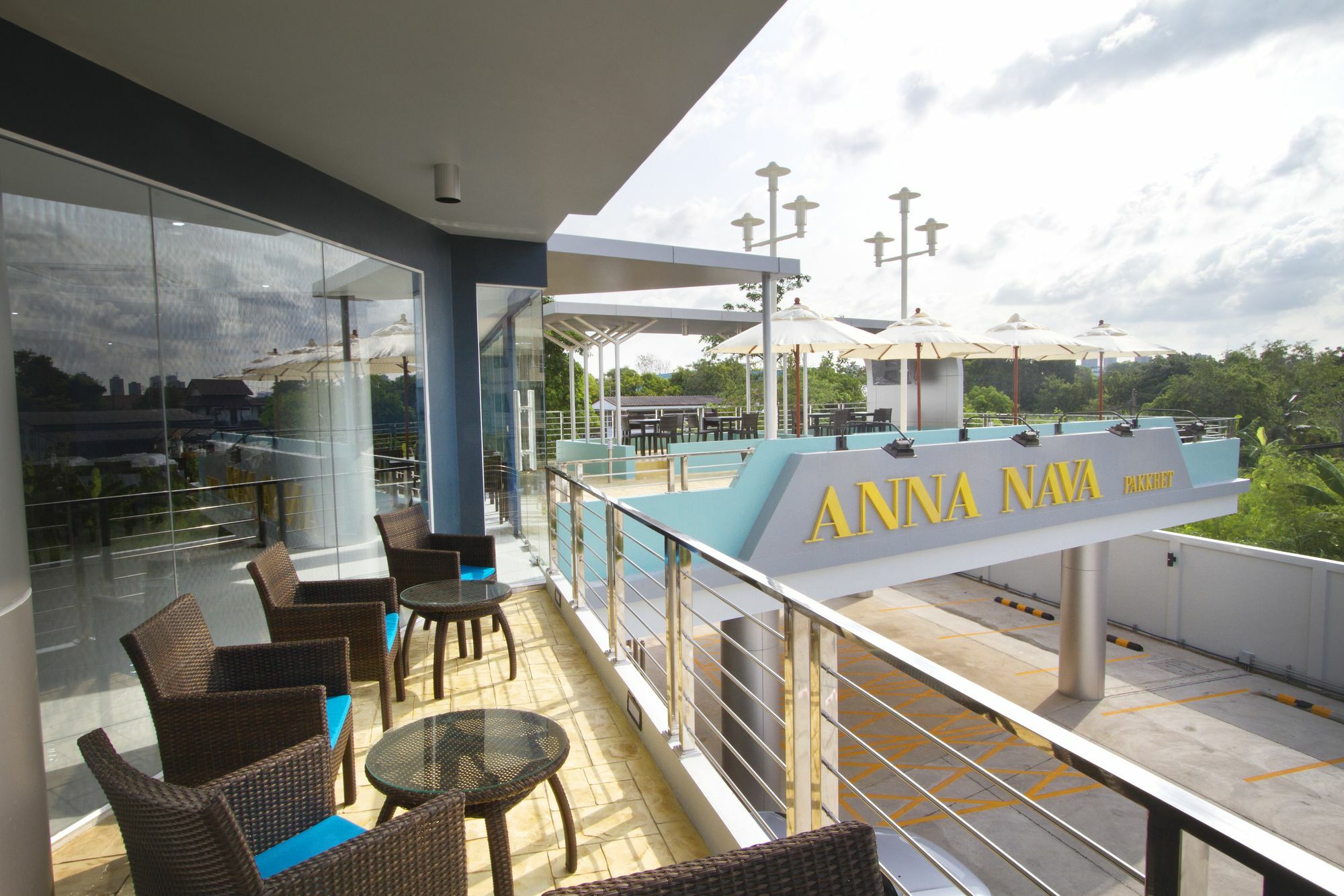 Anna-Nava Pakkret Hotel Nonthaburi Exterior foto